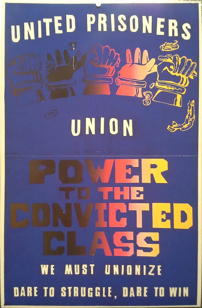 United Prisoners Union poster