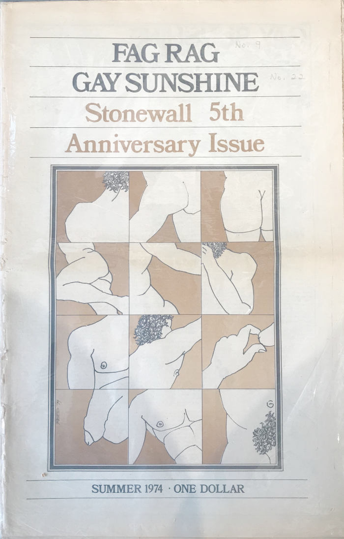 Front cover of "Fag Rag"