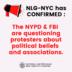 NLG-NYC has CONFIRMED: The NYPD & FBI are questioning protestors about political beliefs and associations