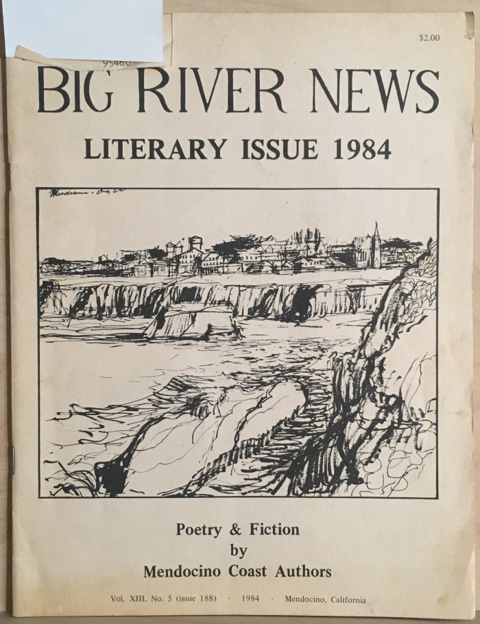 Big River News Literary Issue 1984 Front Cover by Black Bear Press